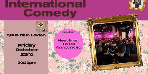 International Stand Up Comedy @QBus Club Leiden in Leiden