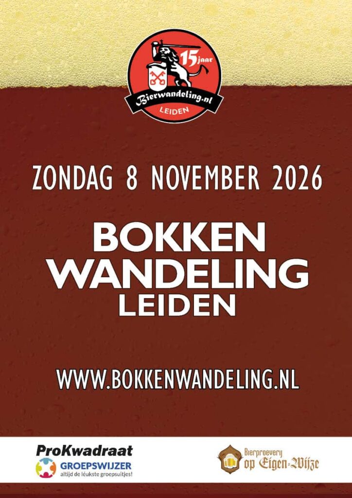 Bokkenwandeling Leiden in Leiden