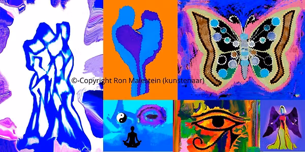 Gratis Kunstexpositie Den Haag | Colors of My Heart art – Ron Malestein — muziek in Leiden